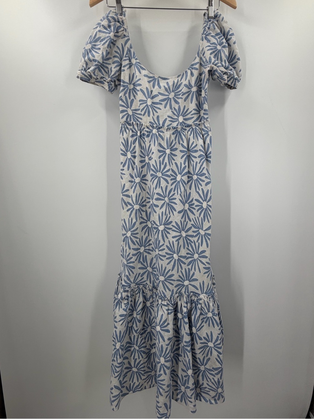Polo Ralph Lauren Kai Linen Maxi Floral Dress Women’s Size 0